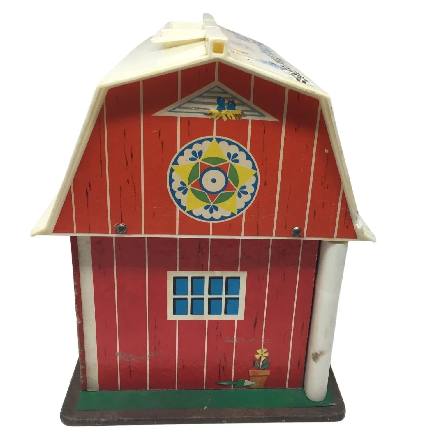 Vintage Fisher Price Play Family Farm- Broken Door/Needs to be Cleaned - A+ Stuff
