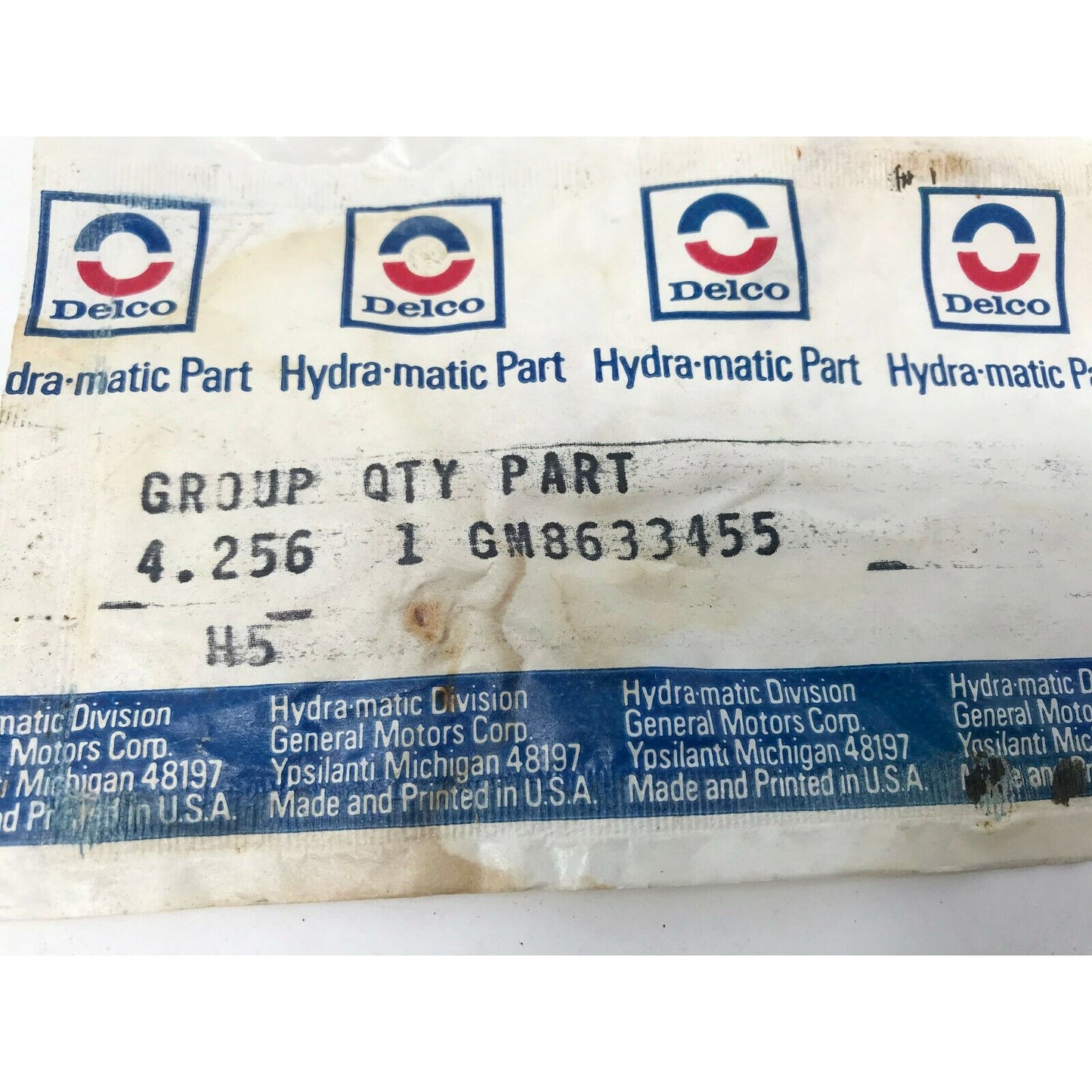 GENUINE GM 8633455 RING General Motors OEM PART NOS '82-'87 FREE SHIPPING