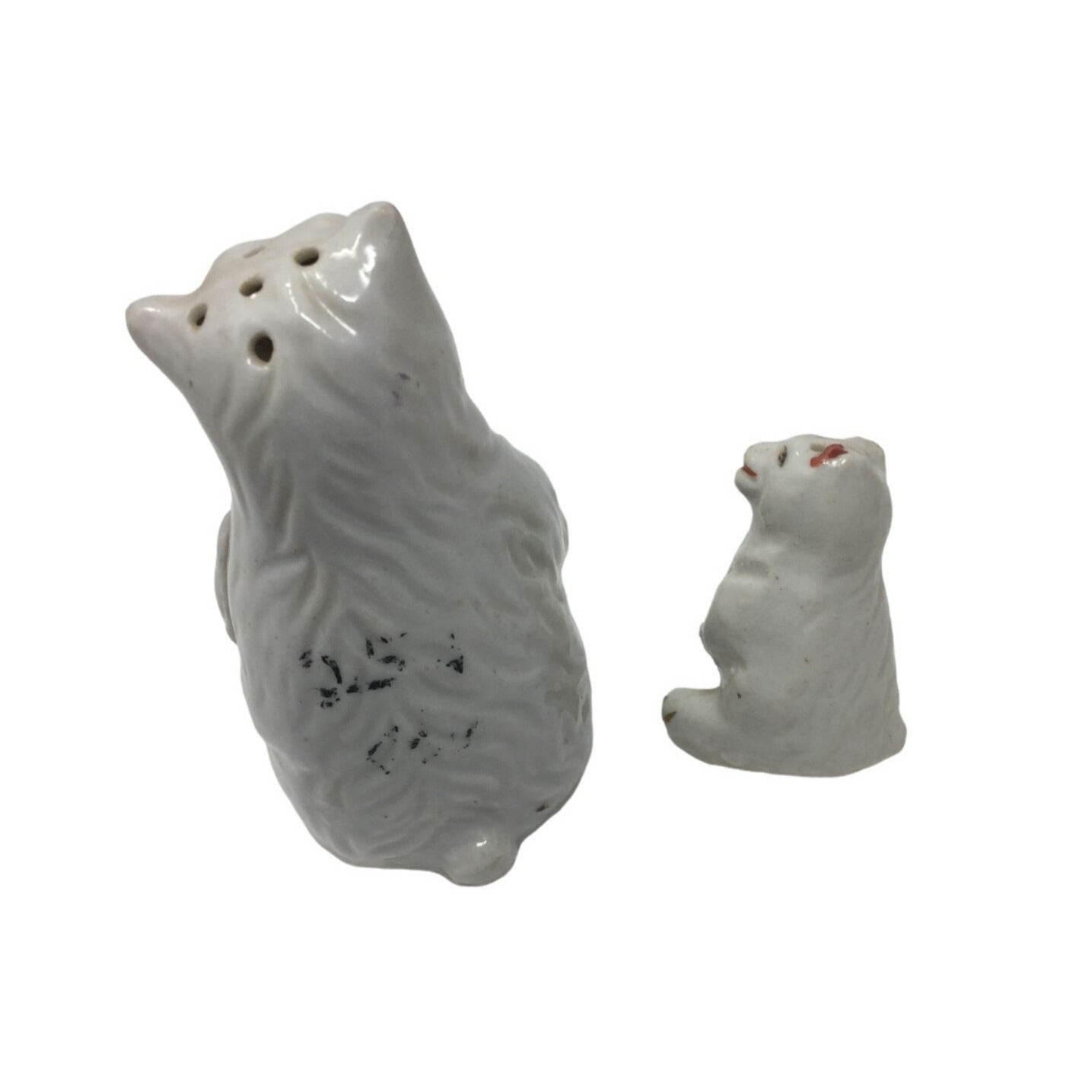 Vintage Mama Bear and Cub Salt and Pepper Shakers