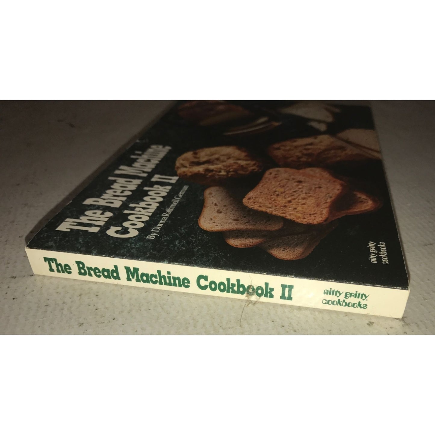 Vintage 1991 The Bread Machine Cookbook II by Donna Rathmell German