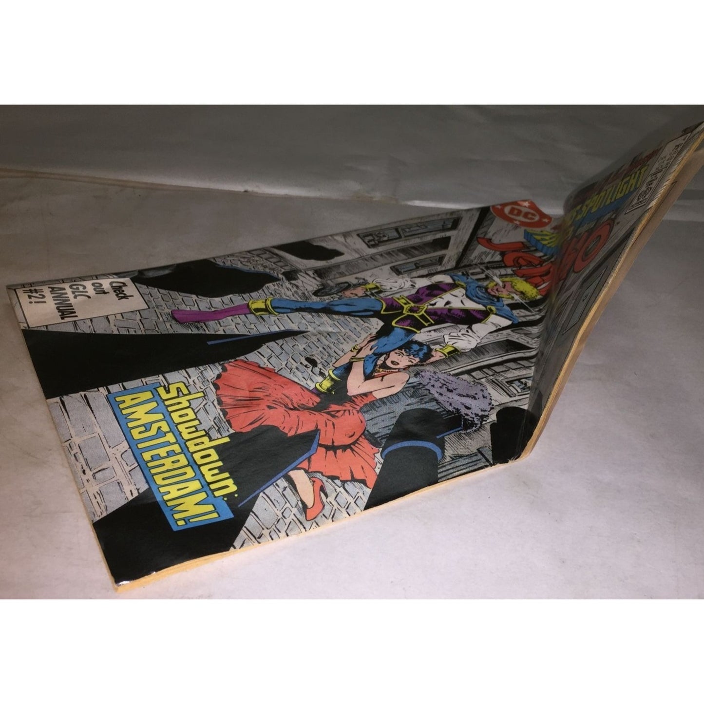 Vintage DC Comics Comic Book Teen Titans Spotlight On Jericho