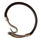 Hermès Jumbo Leather Hook Wrap Bangle Bracelet