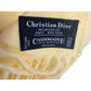 Christian Dior Yellow Monsieur Men's Cashmaire (Acrylic) Scarf (France) RN 61486