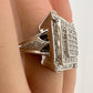 Elegant Princess Cut 1.00 Carat Diamond Ring - Size 7.25