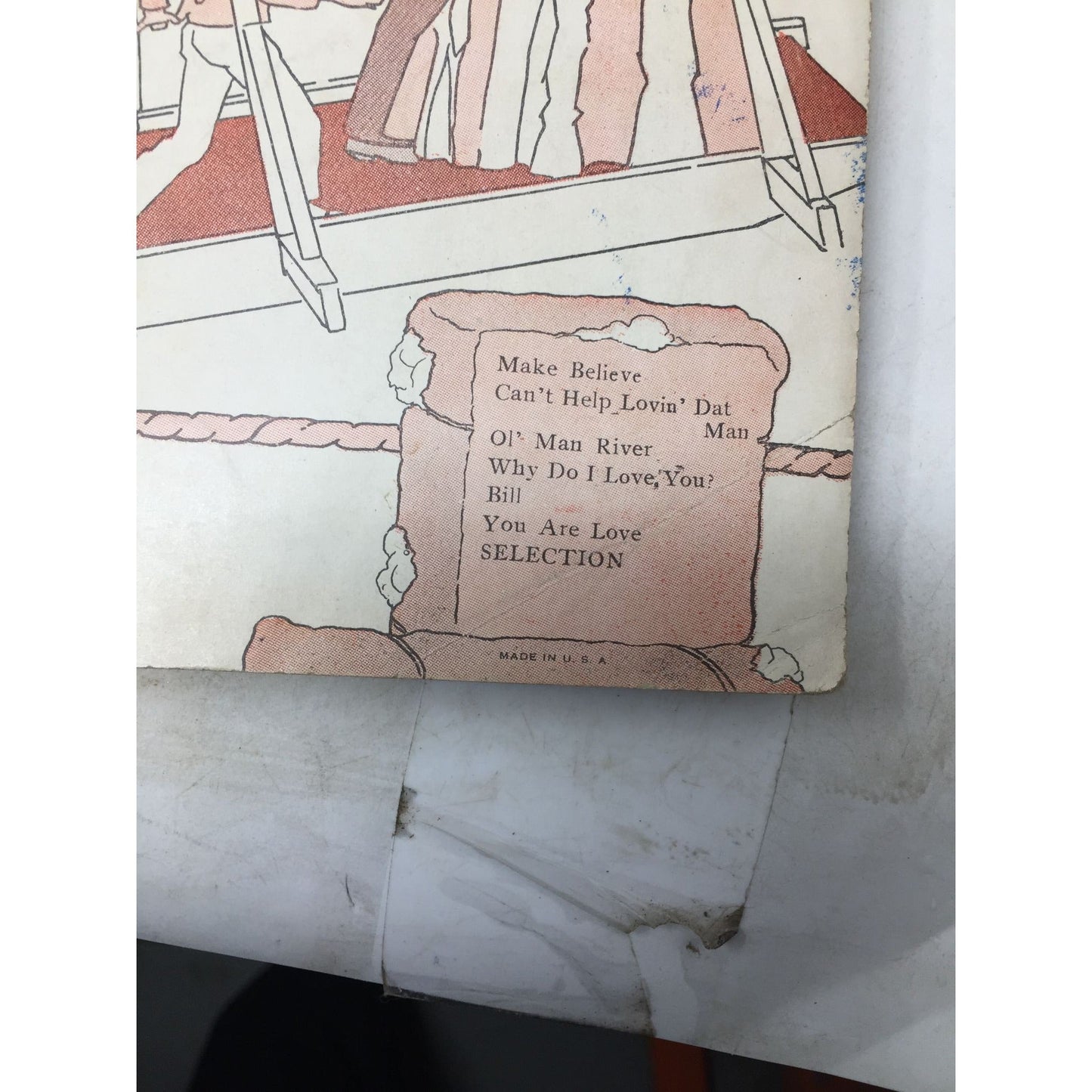 Vintage 1927 Sheet Music for the Musical Show Boat A+ Stuff  A+ Stuff SHEET MUSIC