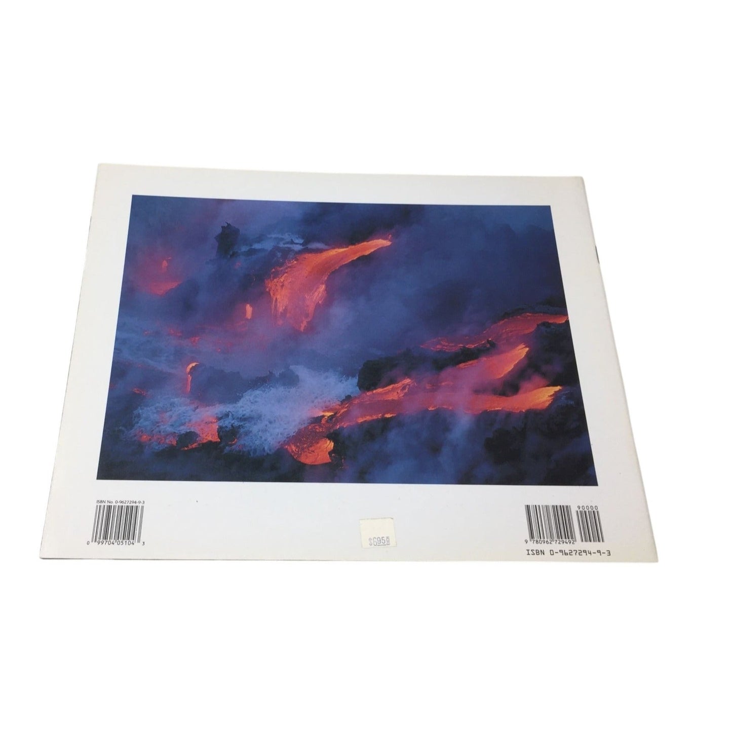 pictorial book titled Viewbook Hawaii's Volcanos by Douglas Peebles A+ Stuff  A+ Stuff Books