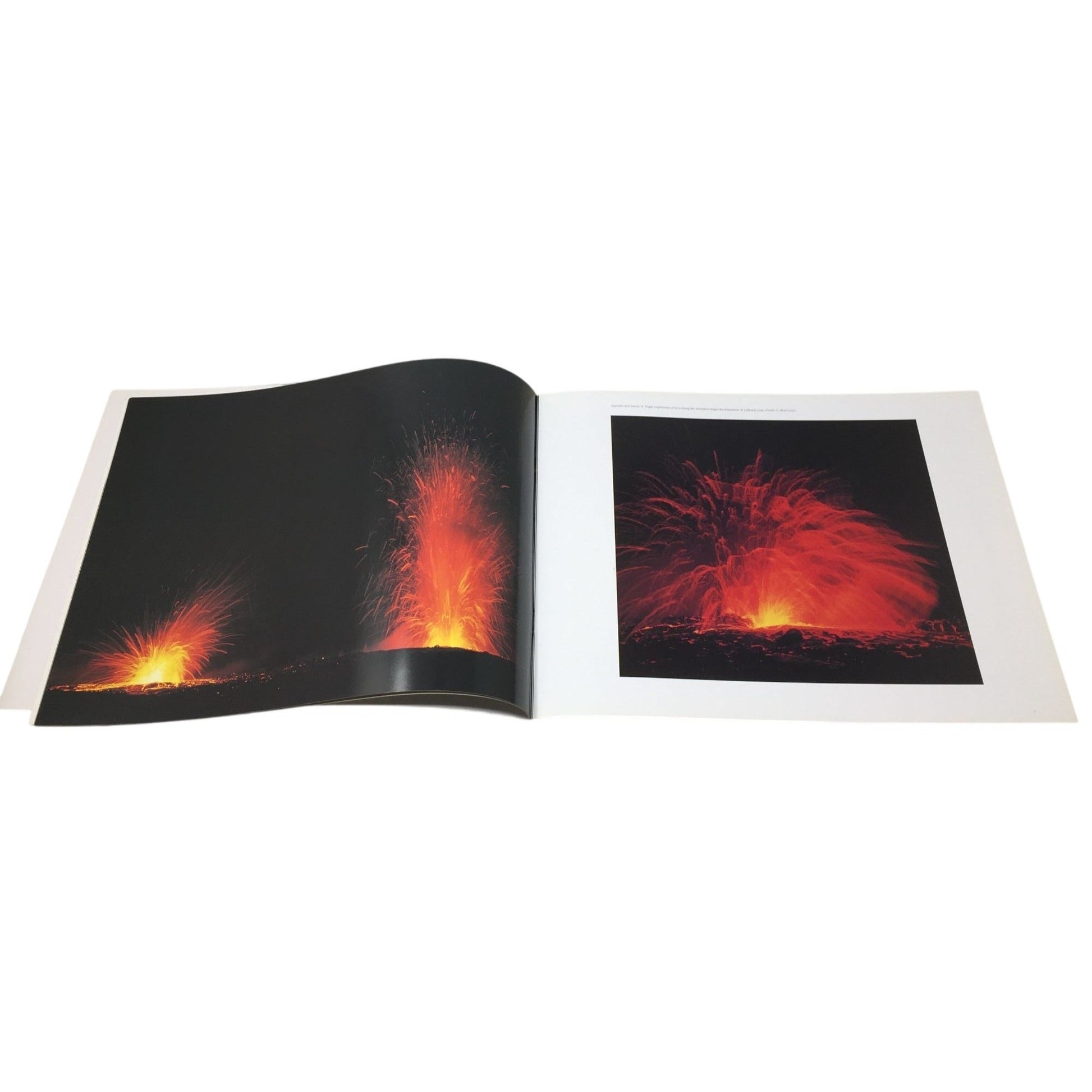 pictorial book titled Viewbook Hawaii's Volcanos by Douglas Peebles A+ Stuff  A+ Stuff Books