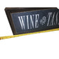 WINE TASTING Framed Wooden SIGN (Hang or Sit) Decor 19x7.5x2.5 --