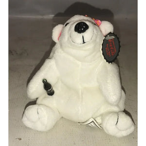 Vintage Coca Cola Polar Bear Bean Bag Plush with Tags Style #0110