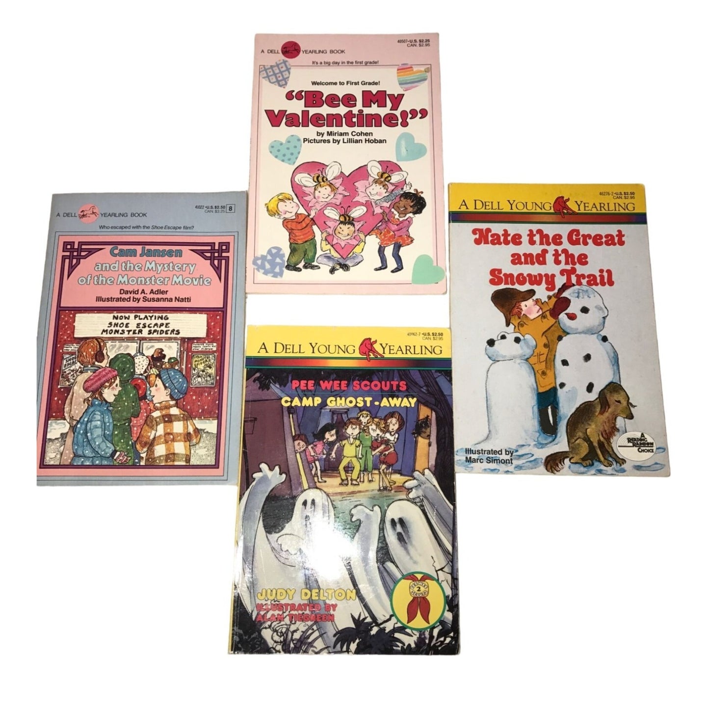 Bundle of 4 Children's Dell Young Yearling Books (See Description for authors/titles)