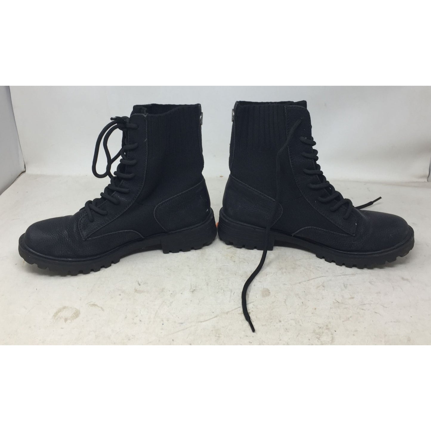 Blowfish Womens Black Boots w/ Laces and Buckles