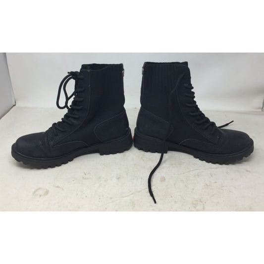 Blowfish Womens Black Boots w/ Laces and Buckles