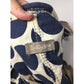 Womens Thirty-One Polka Dotted Blue/White Bag with Pockets on the sides