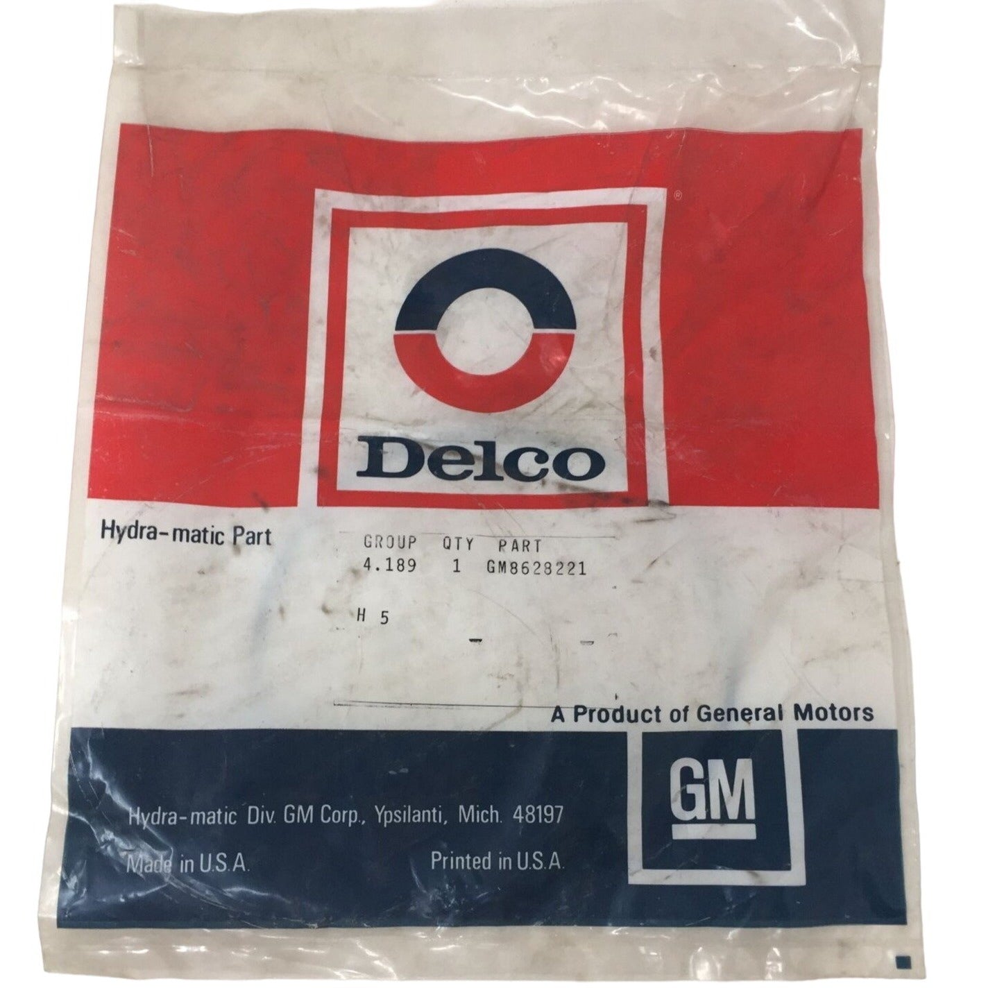 Delco Hydra-matic GM General Motors Part #8628221 RING