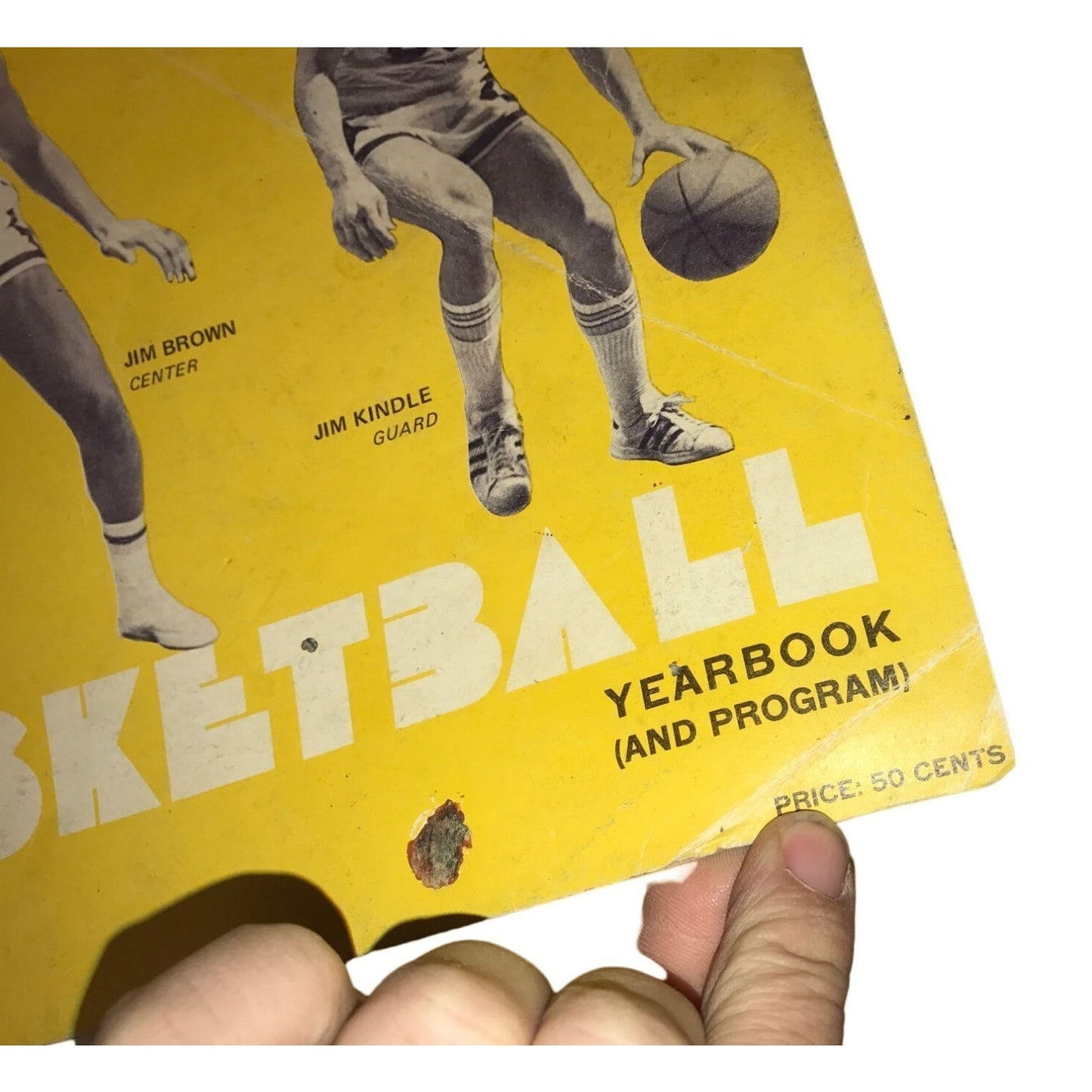 The University of Toledo (UT) 1974 Vintage Basketball Paperback Yearbook/Program