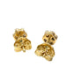 1/3 Ct Natural Diamond Cluster Flower Earrings 10kt Gold