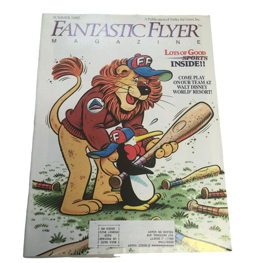 Vintage Summer 1992 Fantastic Flyer Magazine - Lots of Good Sports Inside!