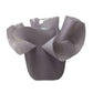 Large Lily Purple Plastic Flower Pot/Planter (About 11 inches tall)