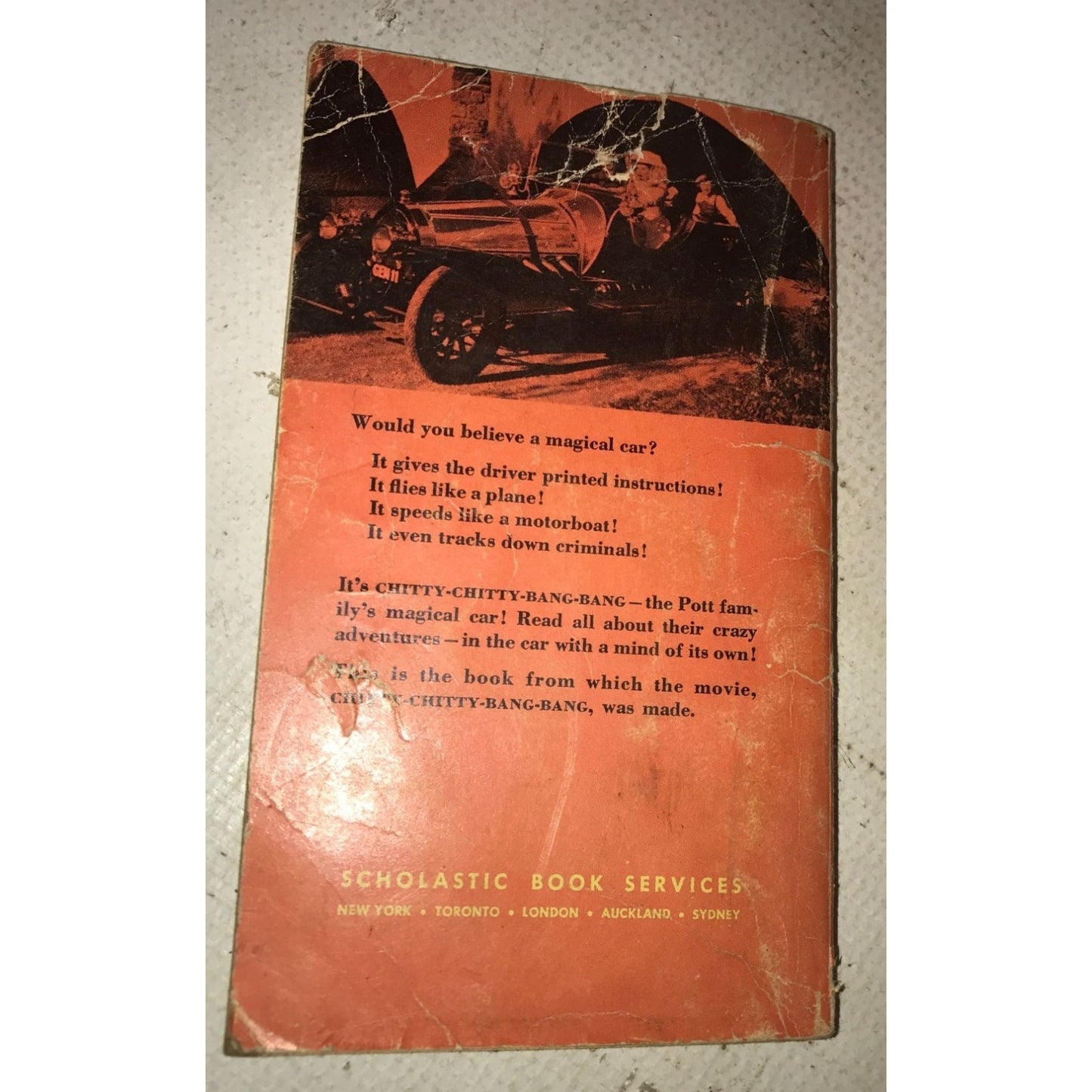 Chitty Chitty Bang Bang Vintage Book by Ian Fleming