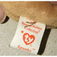 Vintage 1997 TY Beanie Baby with Tags Spunky the Dog