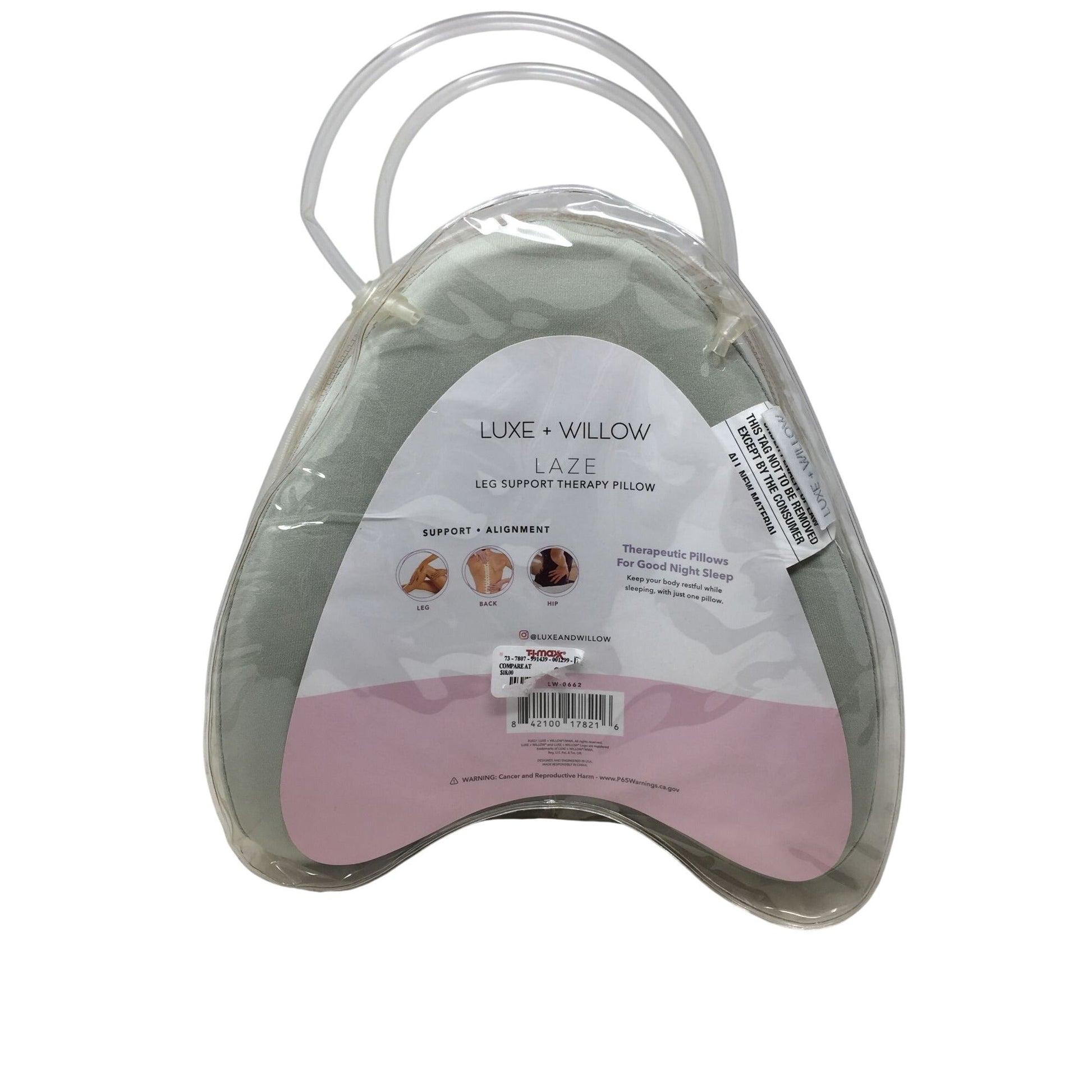 Luxe + Willow Laze Leg Support Therapy Cushion A+ Stuff  A+ Stuff