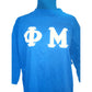 Phi Mu - Sorority / Fraternity Navy Blue Cotton T Shirt Size Large