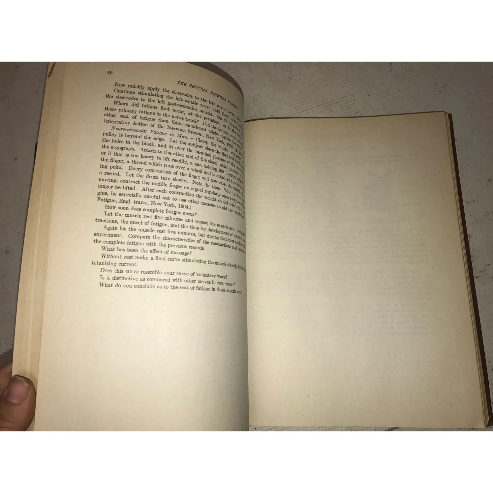 A Laboratory Course in Physiology Vintage Hardcover Book (1942) - A+ Stuff