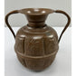 Antique Engraved Copper Jug Pitcher With Two Handles