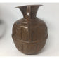 Antique Engraved Copper Jug Pitcher With Two Handles