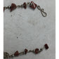Women's Bracelet with Brown Sparkly Beads & Hook Clasp