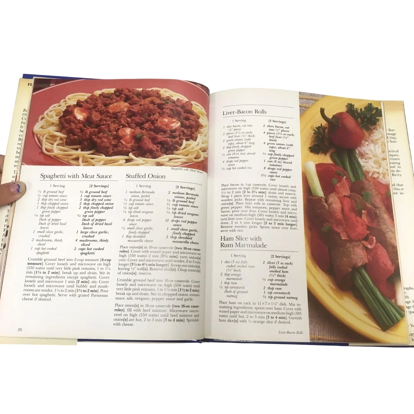 Vintage 1985 Betty Crocker‘s Microwaving For One or Two Book - A+ Stuff