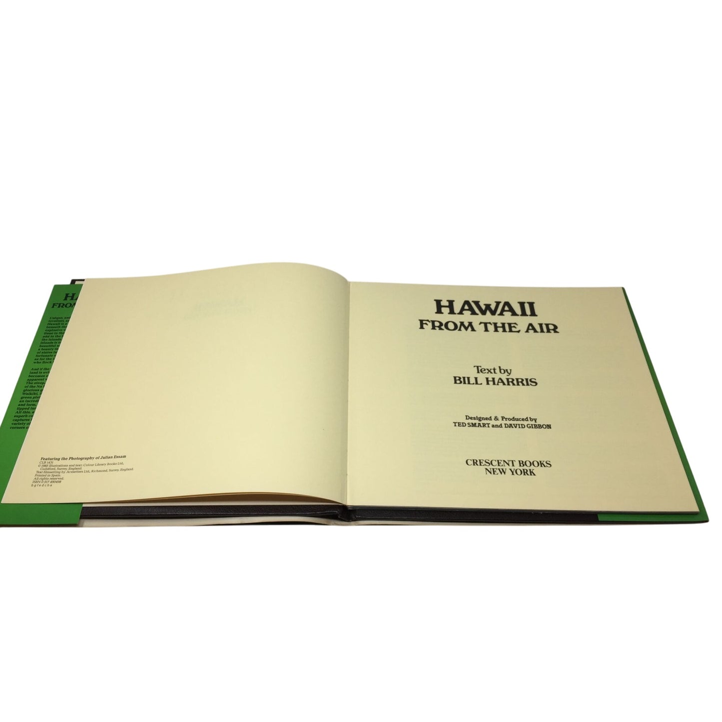 ''HAWAII FROM THE AIR'' HARDCOVER BOOK