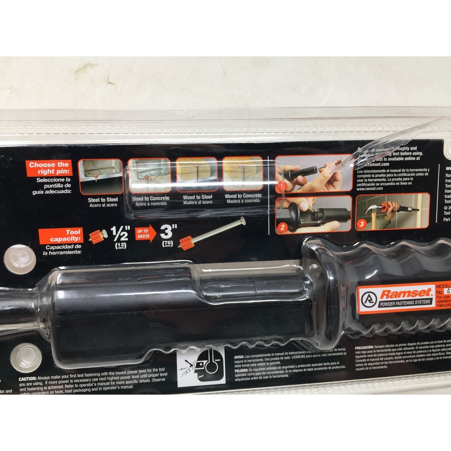 Ramset HammerShot 0.22 Caliber Powder-Actuated Tool *TWO NEW IN BOX* RAMSET  A+ Stuff Tools