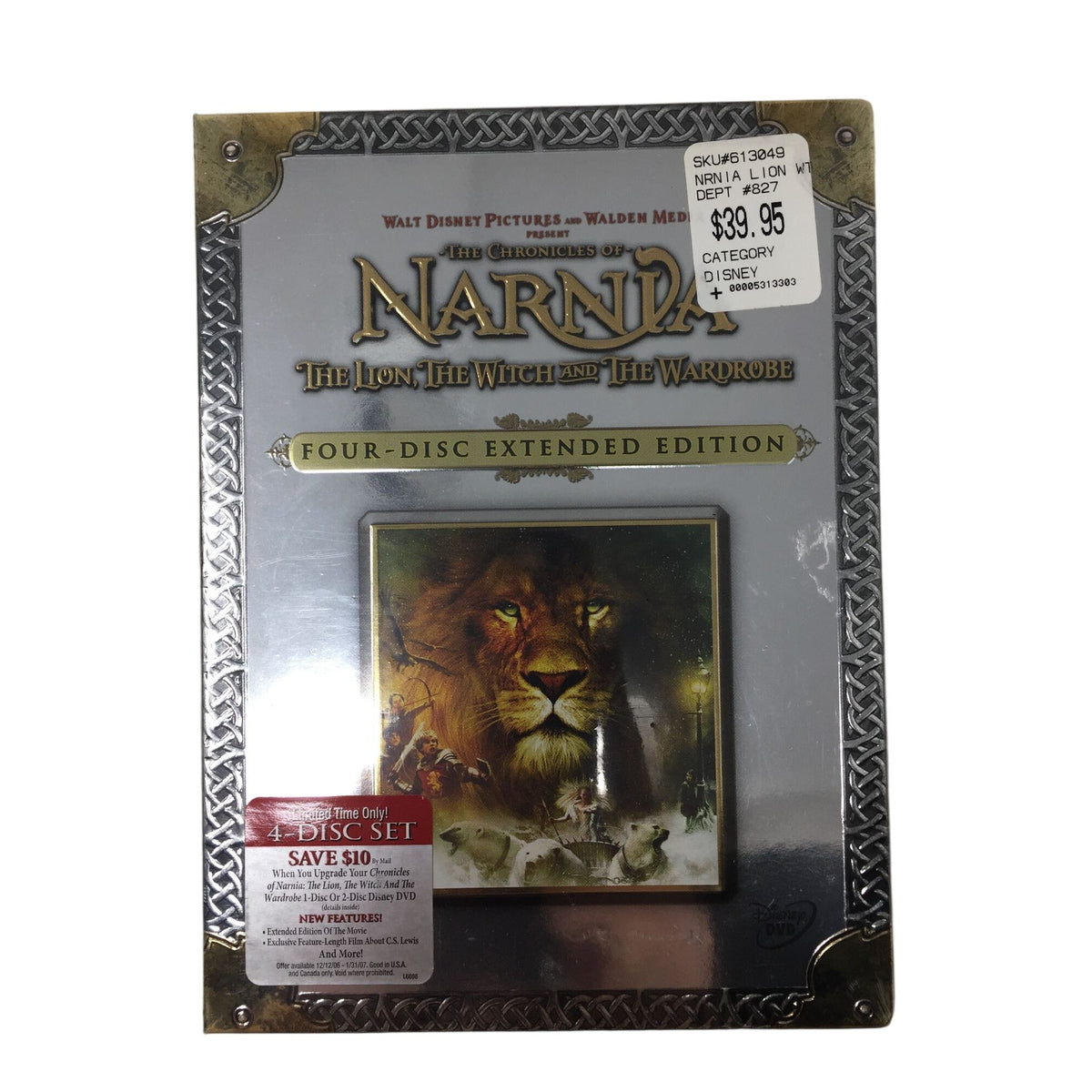 The Chronicles of Narnia: The Lion, the Witch and the Wardrobe Four-Disc Extended Edition DVD box set A+ Stuff  A+ Stuff