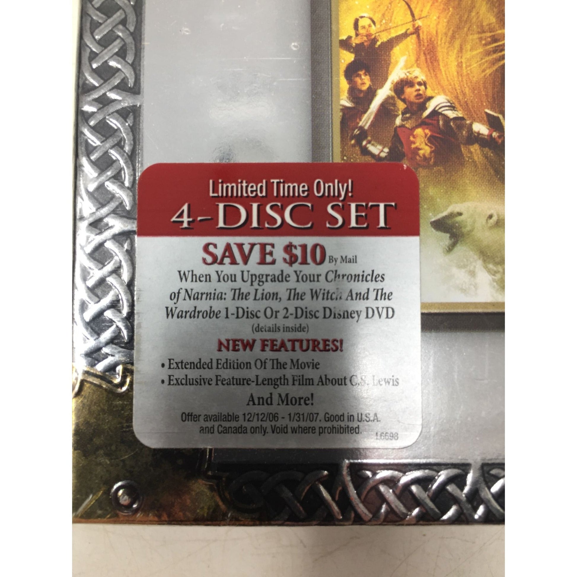 The Chronicles of Narnia: The Lion, the Witch and the Wardrobe Four-Disc Extended Edition DVD box set A+ Stuff  A+ Stuff