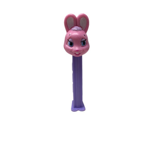 Collectible PEZ Easter Pink Bunny Candy Dispenser