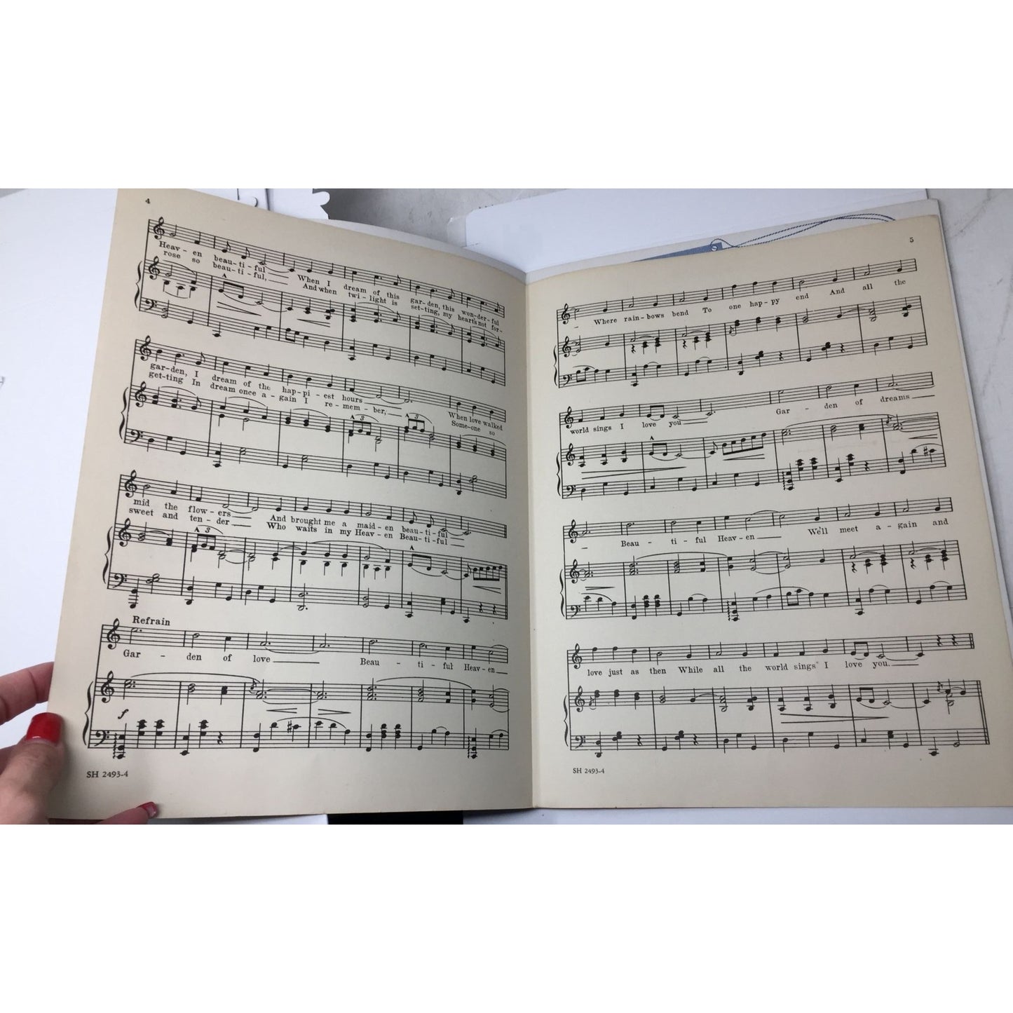 ''Cielito Lindo Beautiful Heaven'' Antique Sheet Music Book