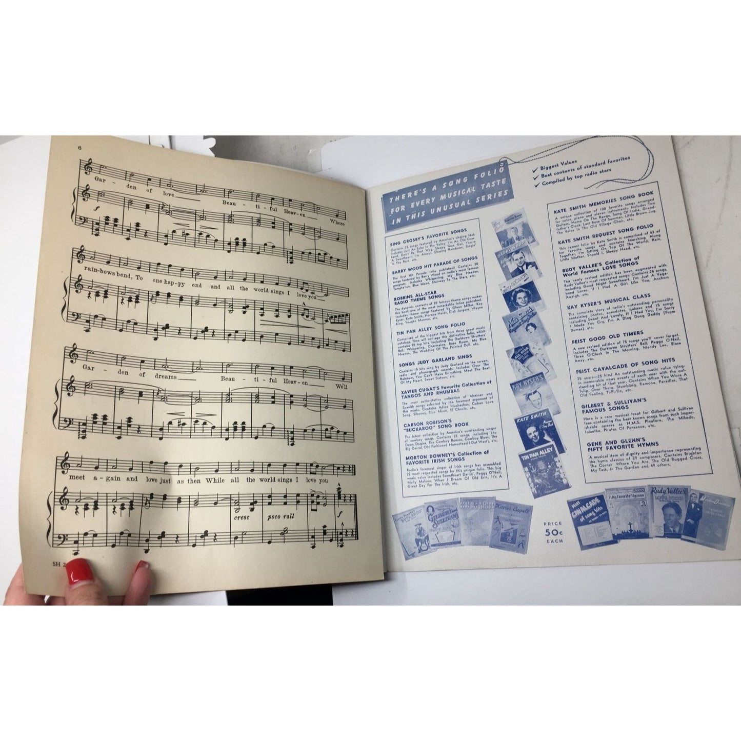 ''Cielito Lindo Beautiful Heaven'' Antique Sheet Music Book