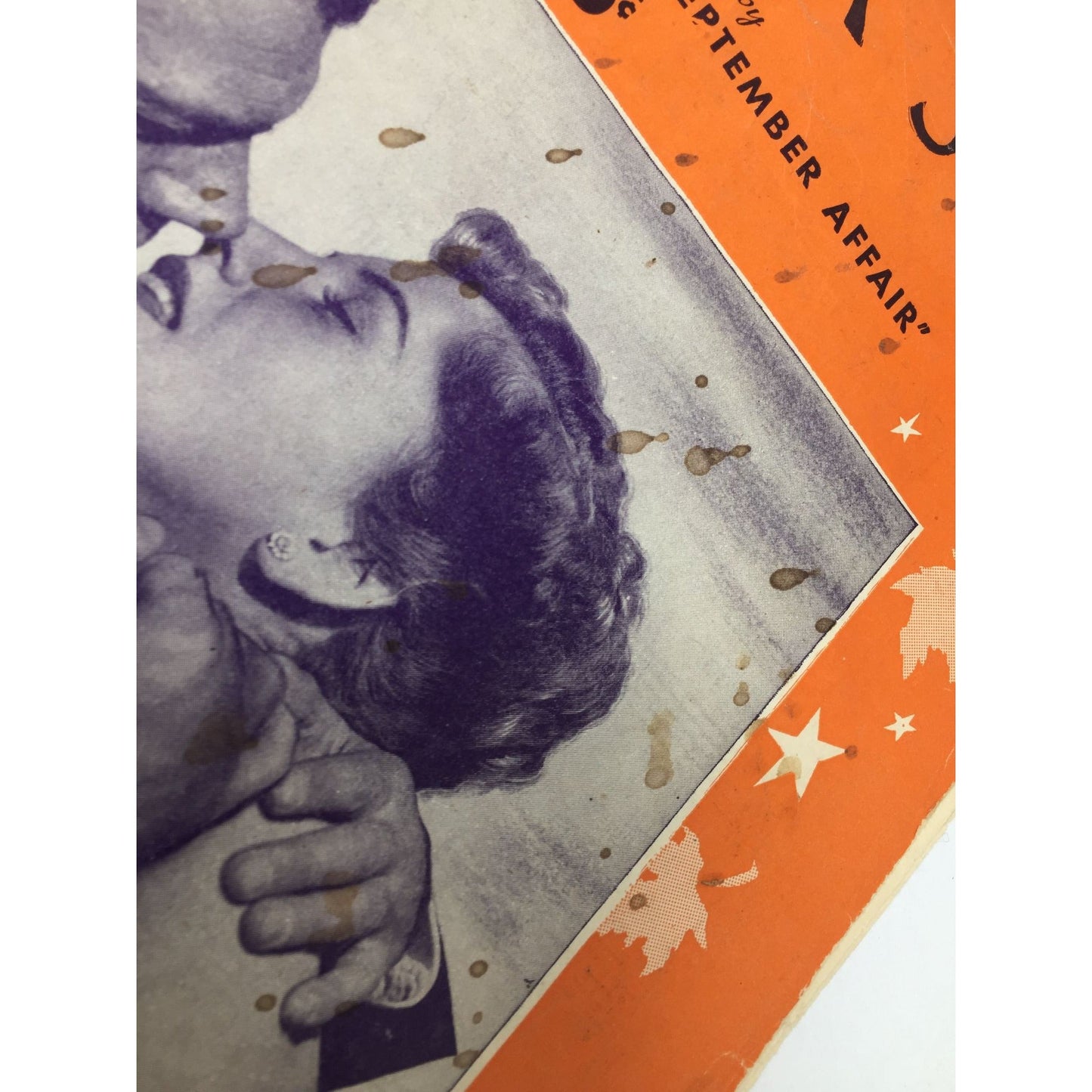 Vintage Piece of Sheet Music for "September Song" A+ Stuff  A+ Stuff SHEET MUSIC