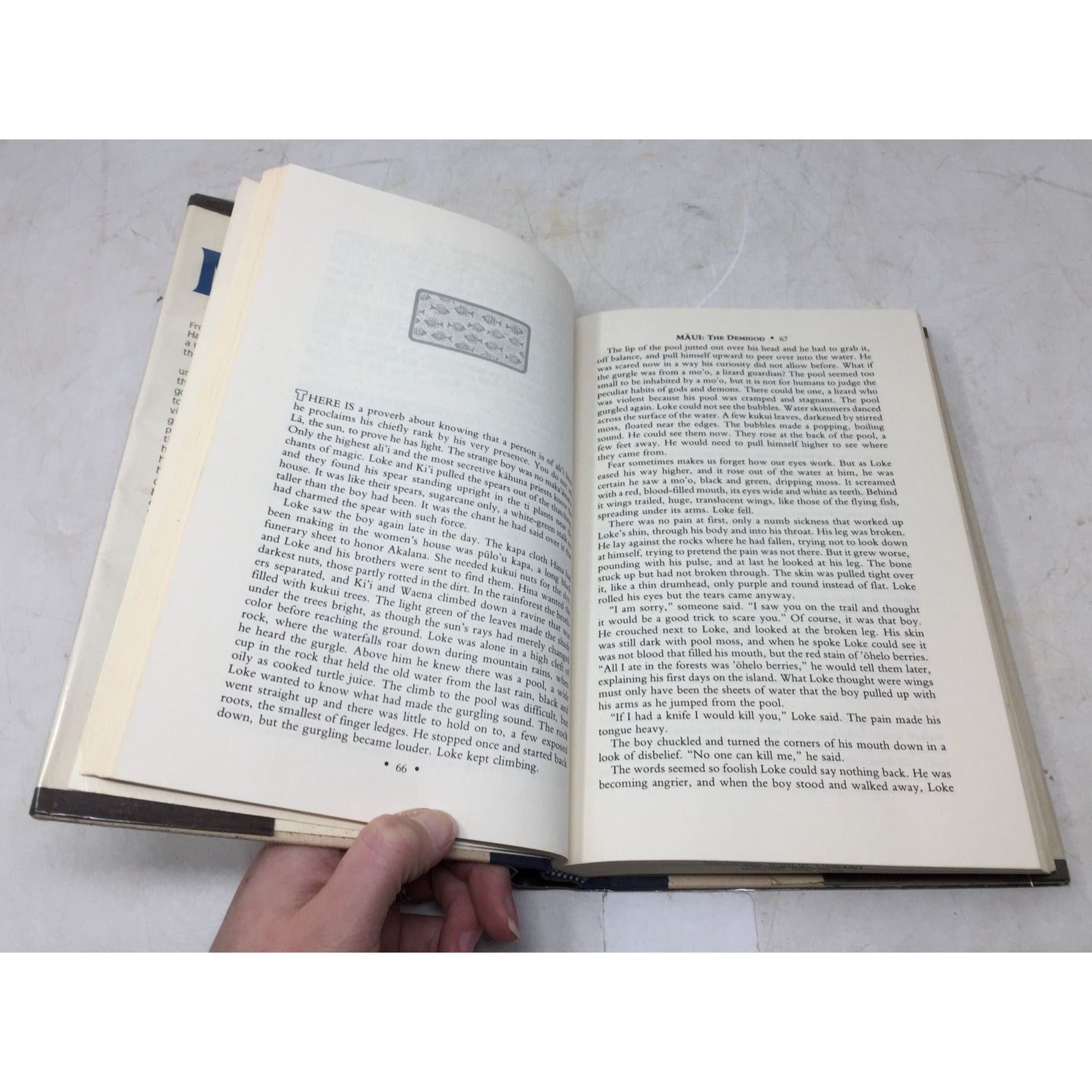 Vintage Copy of  "MAUI THE DEMIGOD: An Epic Novel of Mythical Hawai'i" unbranded  A+ Stuff Vintage Books