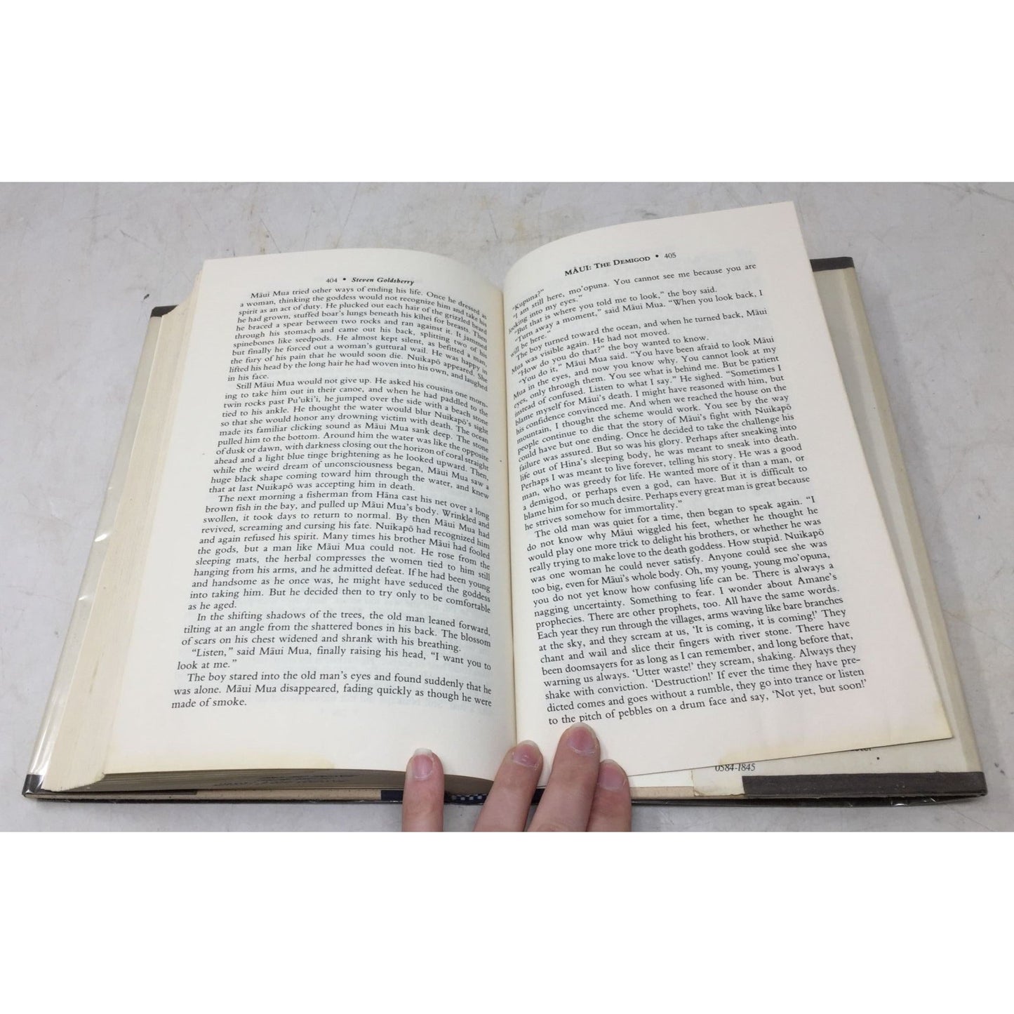 Vintage Copy of  "MAUI THE DEMIGOD: An Epic Novel of Mythical Hawai'i" unbranded  A+ Stuff Vintage Books