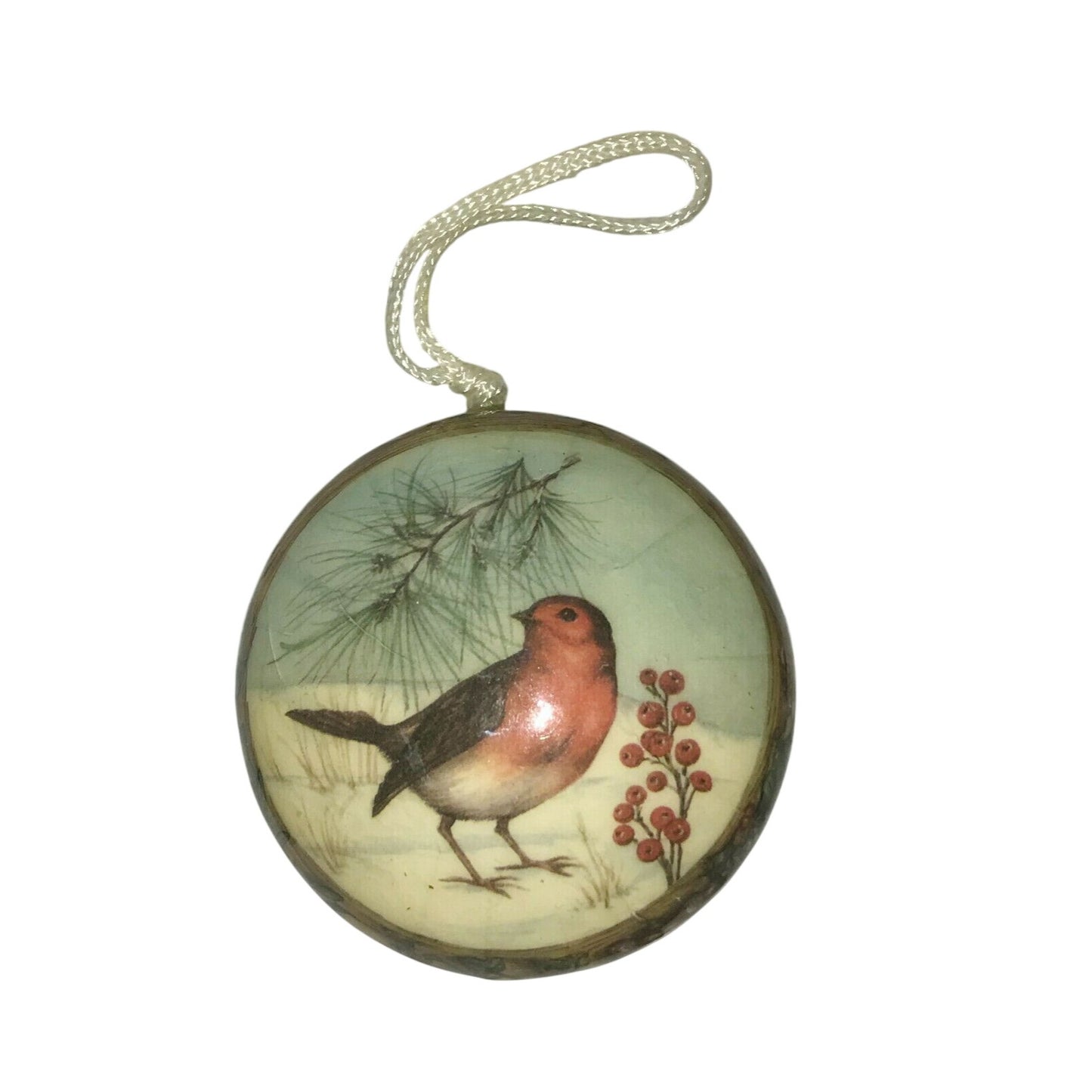 Vintage Holiday CHRISTMAS TREE Ornaments & Soap - Snowman,  Santa, BIrd