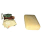 Vintage Holiday CHRISTMAS TREE Ornaments & Soap - Snowman,  Santa, BIrd