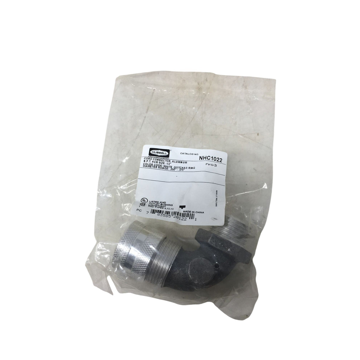 Hubbell Wiring Device-Kellems NHC1022 aluminum cord connector Hubbell  A+ Stuff bolts