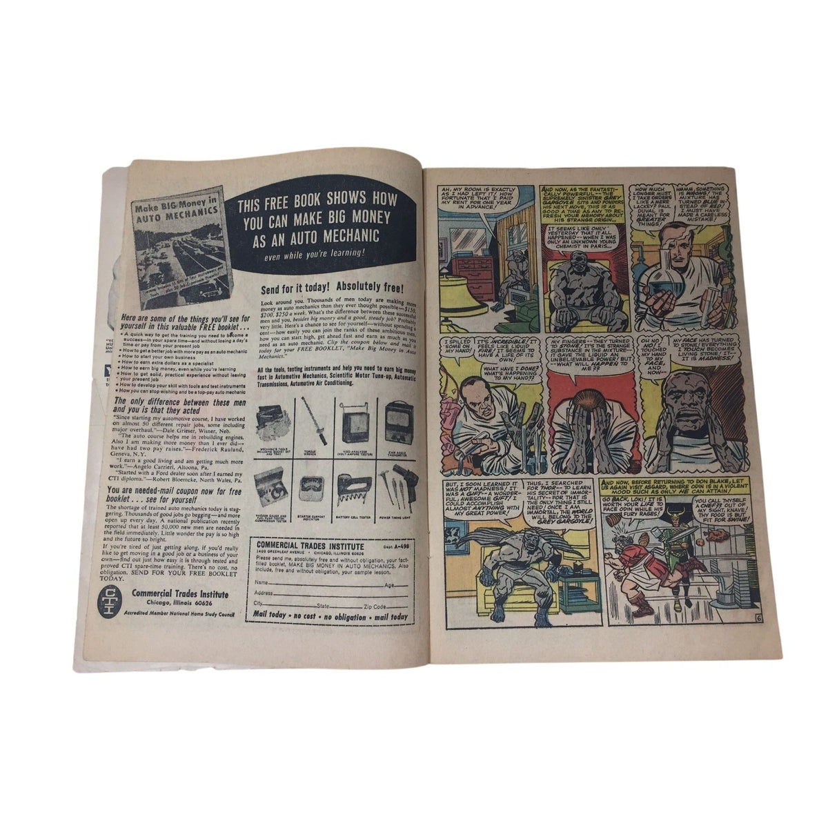 Journey into Mystery #113, published by Marvel Comics in February 1965. A+ Stuff  A+ Stuff comic book