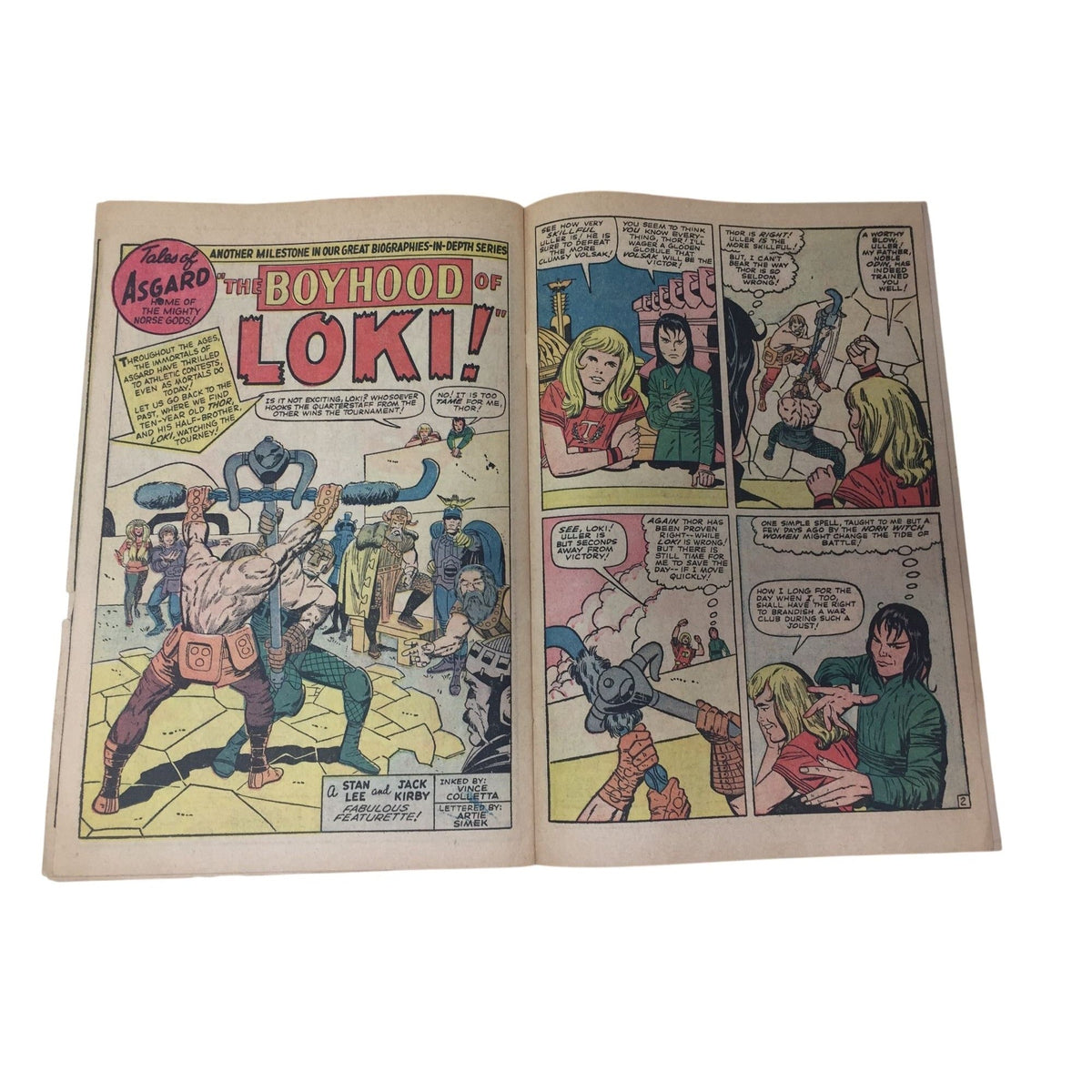 Journey into Mystery #113, published by Marvel Comics in February 1965. A+ Stuff  A+ Stuff comic book