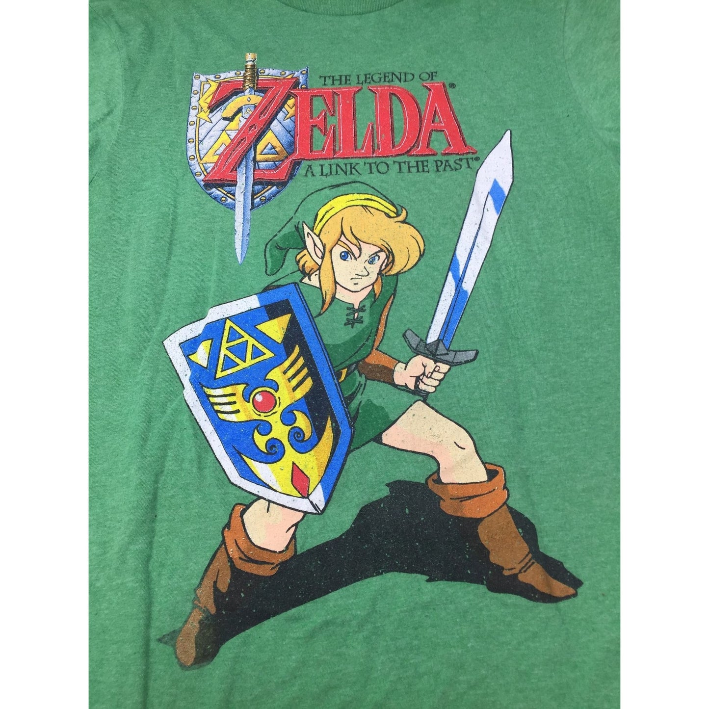 The Legend of Zelda A Link To The Past Graphic T Shirt Mens Size Small