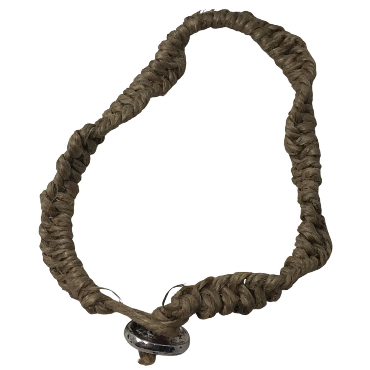 Unisex Brown Colored Braided Bracelet/Anklet