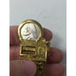 Vintage Gold Tone Nickle Casino Slot Machine Brooch Pin