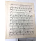 Collectible Piece of Vintage Sheet Music Titled "Un Peu d'Amour" ("A Little Love, A Little Kiss") Lao Silesu  A+ Stuff Sheet Music